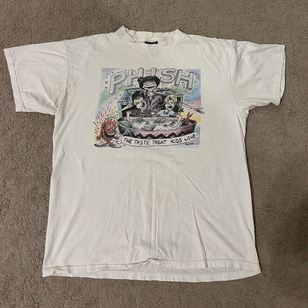 ⭕️ Vintage Phish Shirt ( Pollock Design )